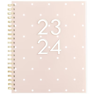Sugar Paper Essentials 2023-24 Academic Planner 11"x8.5" Weekly/Monthly Wirebound Frosted Poly Pi... | Target