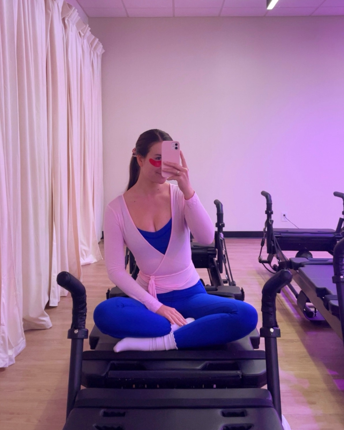 Perfect Saturday morning - Pilates & Lattes! 🩰💙 Sizing:

• Sports bra: Size S, I typically wear an XS in Abercrombie but size up for their activewear 
• Leggings: Size S, also sized up!
• Wrap Top: Size S
• Boat Tote: Medium with regular length handles 

#LTKFindsUnder50 #LTKActive #LTKU