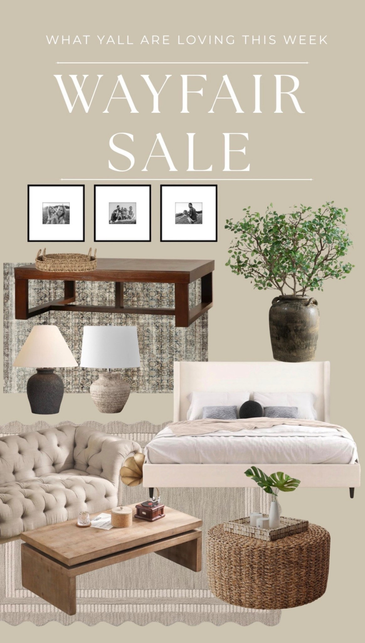 Wayfair sale favorites you need for your home — from cozy decor and timeless furniture to the little styling pieces that pull a space together. These are the finds that make your home feel elevated, comfortable, and beautifully styled without overspending. ✨

• •
Wayfair sale, Wayfair home, home decor finds, furniture deals, affordable home decor, home styling, neutral home, chic home finds




#LTKHome #LTKSaleAlert