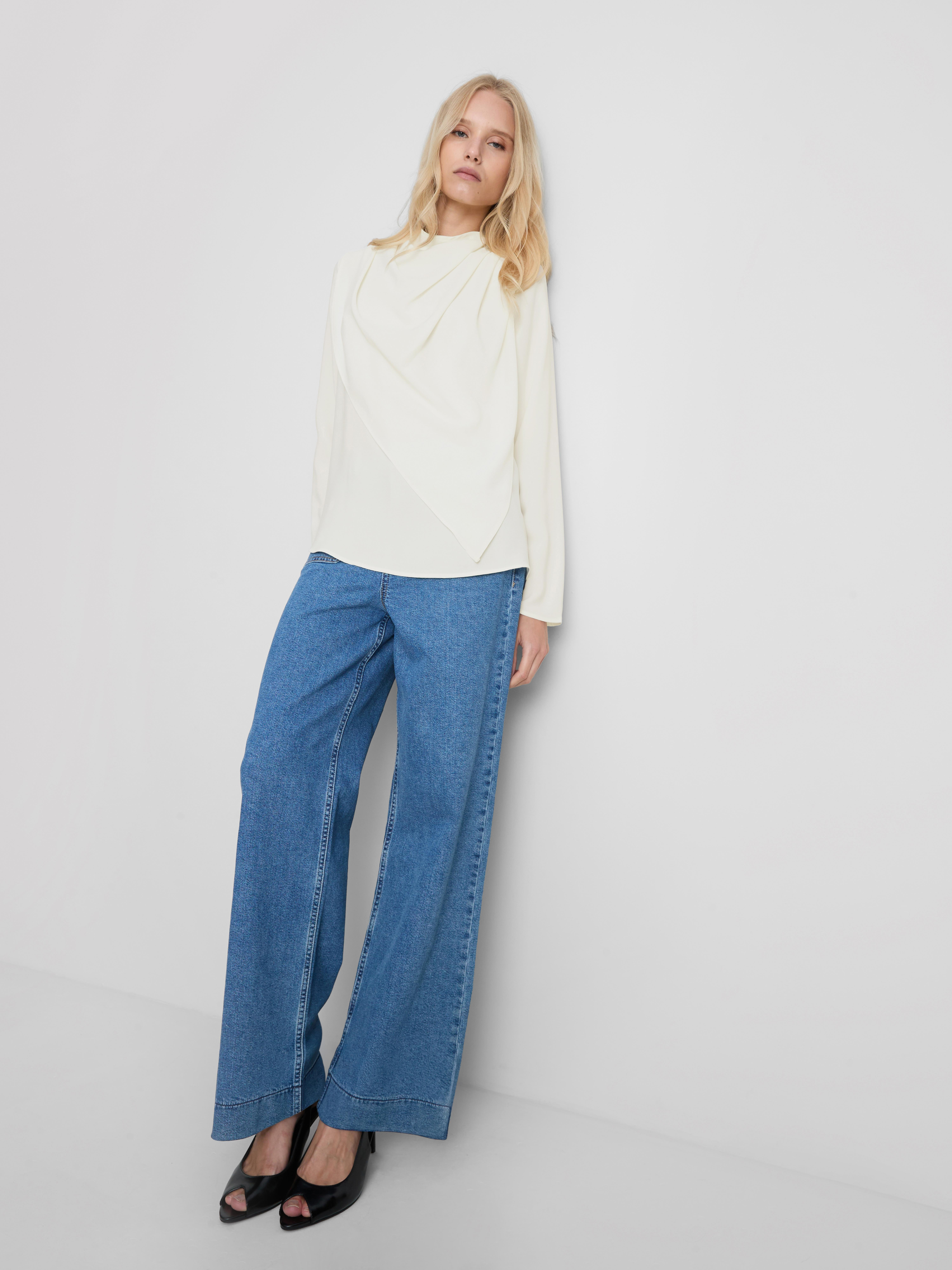 By Coleen High Neck Cape Blouse | Primark UK