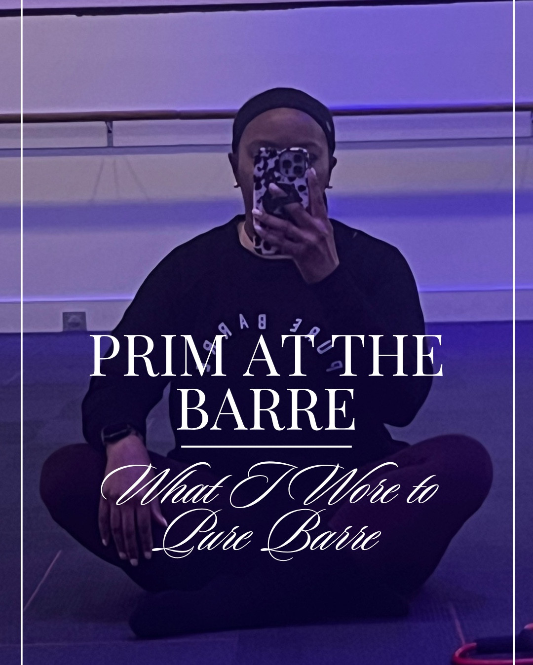 I had a great workout today at the barre! 

Today I wore a Pure Barre Huntsville crop tank with my burgundy Lululemon Wunder Trainer leggings and my black Stacy Socks from Tavi Active. 

Everything fits TTS. 
Bra: L
Leggings: 8

#LTKActive