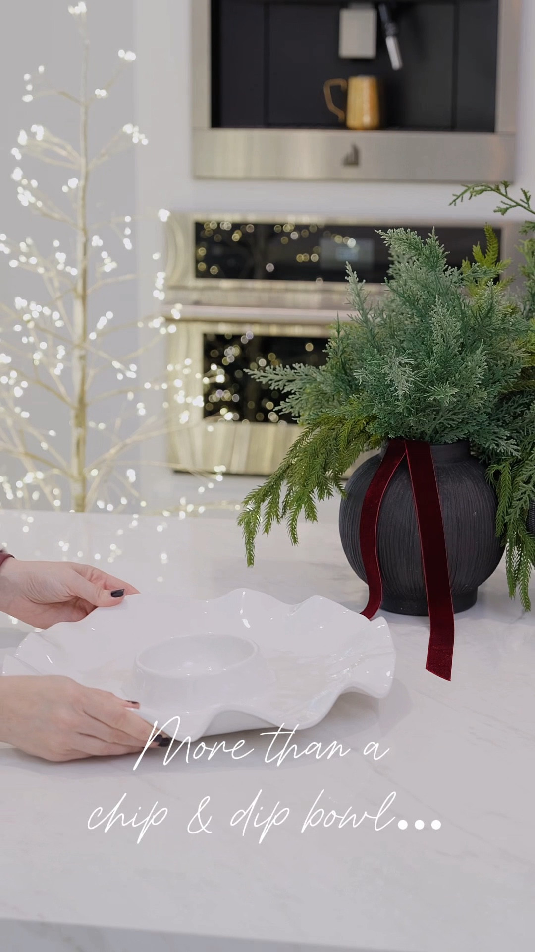 Who says a chip & dip bowl is just for chips?
This holiday season, I’m turning it into the perfect charcuterie moment—meats and cheeses around the outside and festive extras.
A simple, elevated dish that will work for every season! 
Save this for your next holiday gathering 🤍

Sabavi home
Ad
Hosting

#LTKHoliday #LTKHome #LTKSeasonal