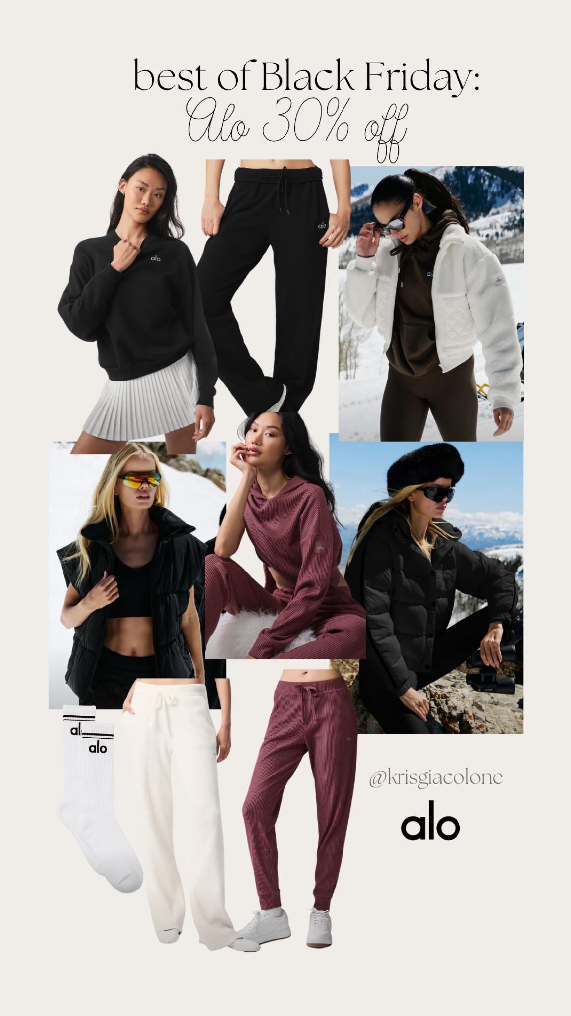 Alo Black Friday sale! Select styles 30% off!!

#LTKCyberWeek #LTKGiftGuide #LTKHoliday