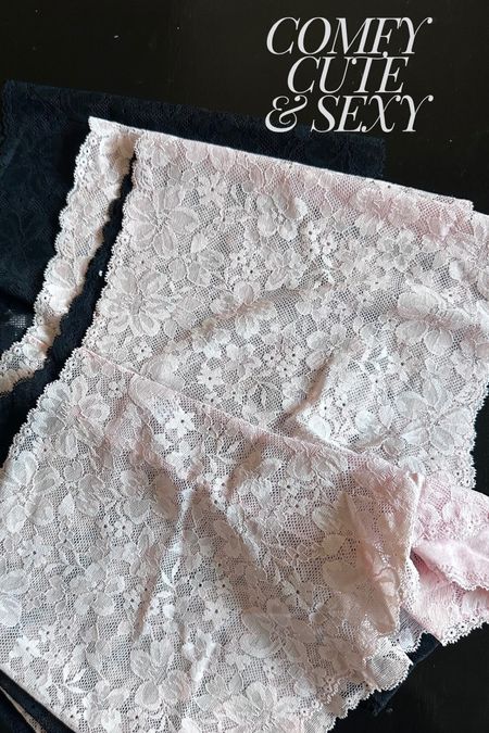 The most comfy lace boy shorts! 
Just purchased 4 more and decided to share. My fav undies to sleep with big tees! You feel feminine and sexy. Highly recommend 

#LTKFindsUnder50 #LTKStyleTip
