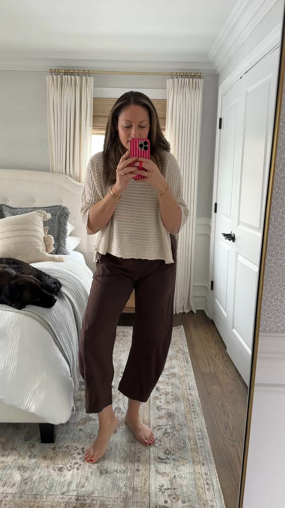 The best and most versatile pair of paints you’ll ever buy! These are from Ruti and they look and feel incredible on everyone. I’m wearing a size 6 — truly the best, just ordered them in black! Use code MICHELLE15 for 15% off 🙌🏻

#LTKootd #LTKHome #LTKSaleAlert