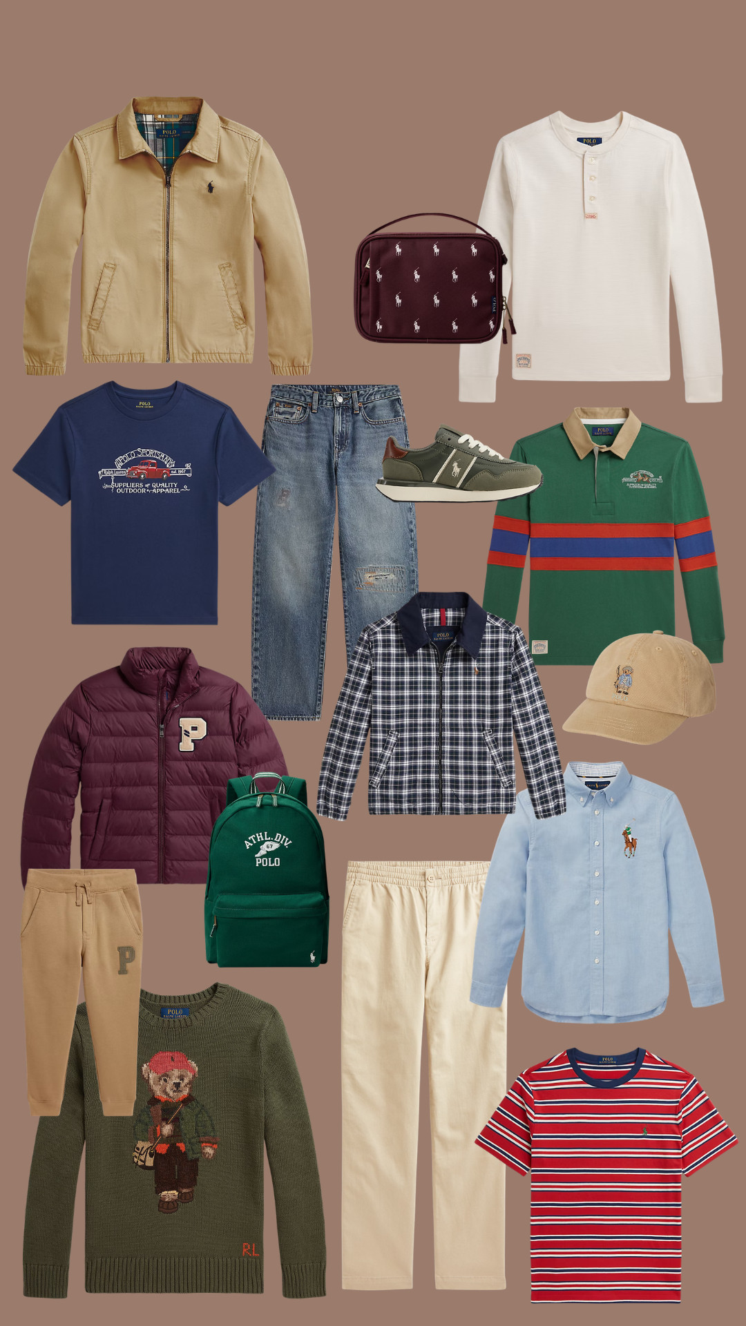 Back-to-school style for the boys 📚🍂 Classic Ralph Lauren staples they’ll be reaching for all season long. 

 #LTKootd #LTKSeasonal #LTKKids