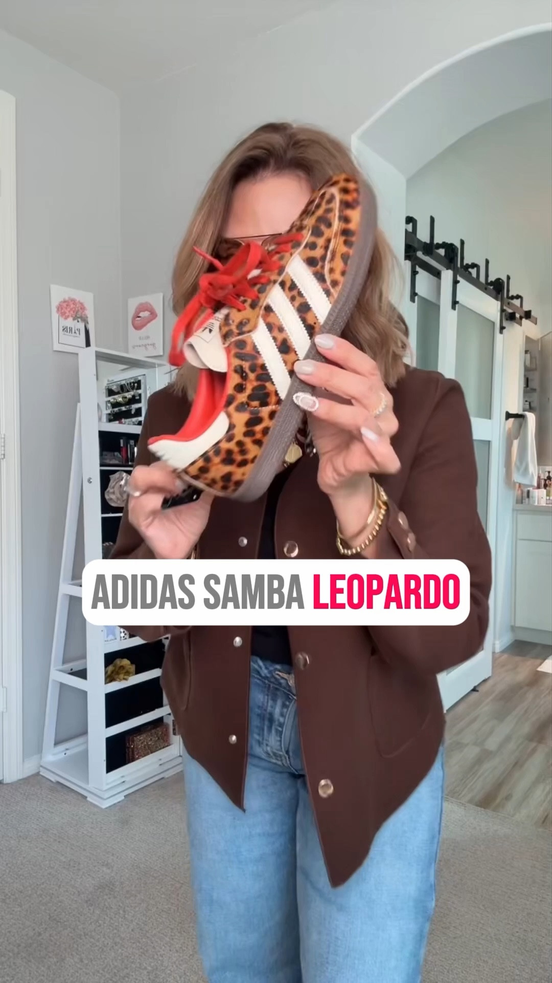 Caí con los ADIDAS Samba leopardo 🐆🤩

#LTKootd #LTKOver40