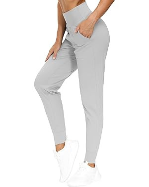 THE GYM PEOPLE Women's Joggers Pants Lightweight Athletic Leggings Tapered Lounge Pants for Worko... | Amazon (US)