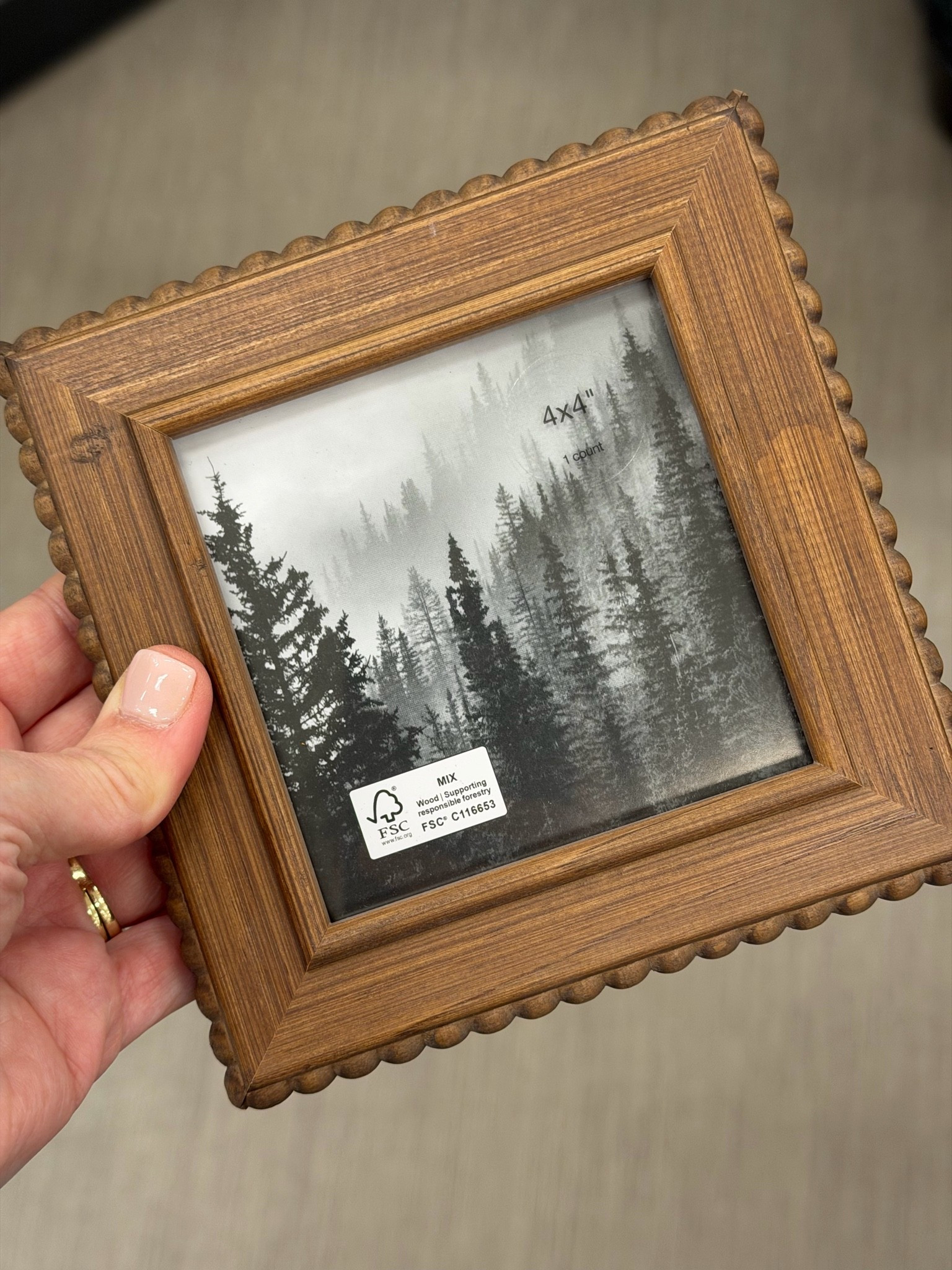 Charming wooden frame.

#LTKHome