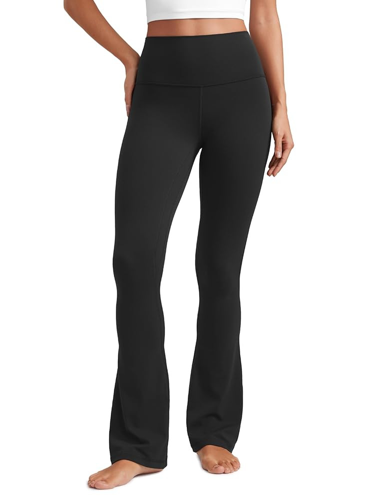 CRZ YOGA Butterluxe High Waist Mini Flared Leggings for Women 30"/31.5"/33'' - Bootcut Yoga Pants... | Amazon (US)