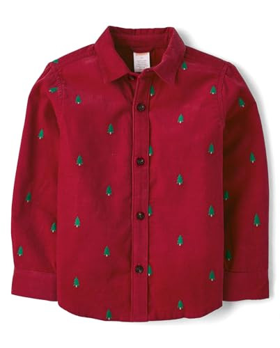 Gymboree Boys' and Toddler Long Sleeve Button Up Shirts | Amazon (US)
