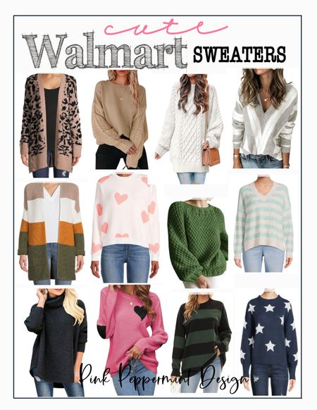 Cute Walmart Sweaters

Walmart fashion | sweater | crew neck | cardigan | cable knit | Walmart finds | Walmart 

#ltkunder100 #ltkseasonal #ltkcyberweek #ltkstyletip #ltkholiday

#LTKstyletip #LTKunder50 #LTKsalealert