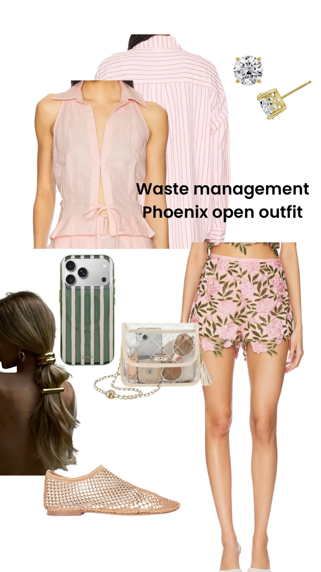 Waste management Phoenix open golf tournament in Scottsdale, Az outfit inspo 