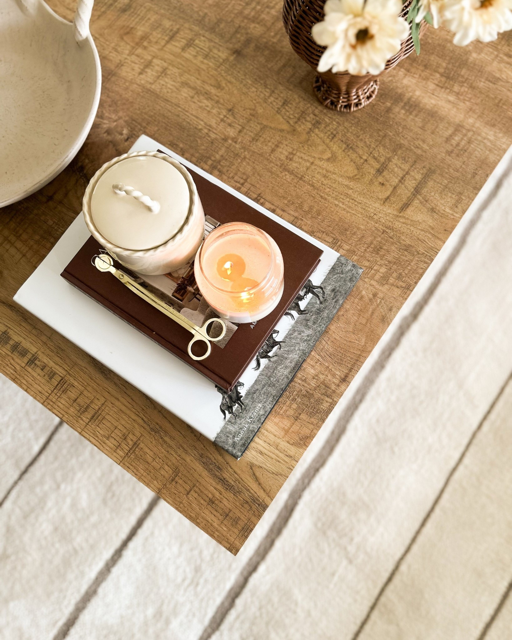 Living room coffee table views. ☕️🤎

#LTKHome #LTKSeasonal