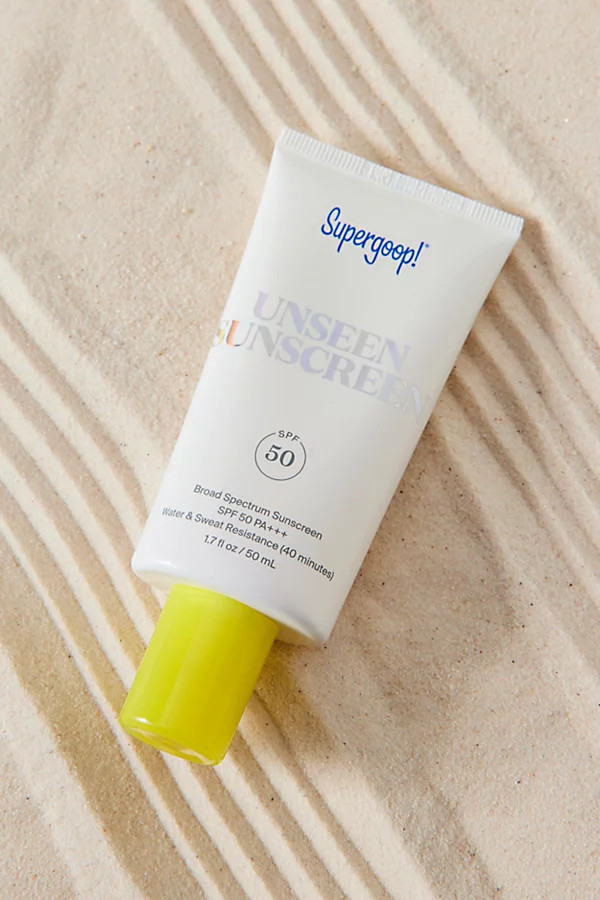 Supergoop! Unseen Sunscreen SPF 50 in Yellow at Urban Outfitters | Urban Outfitters (US and RoW)