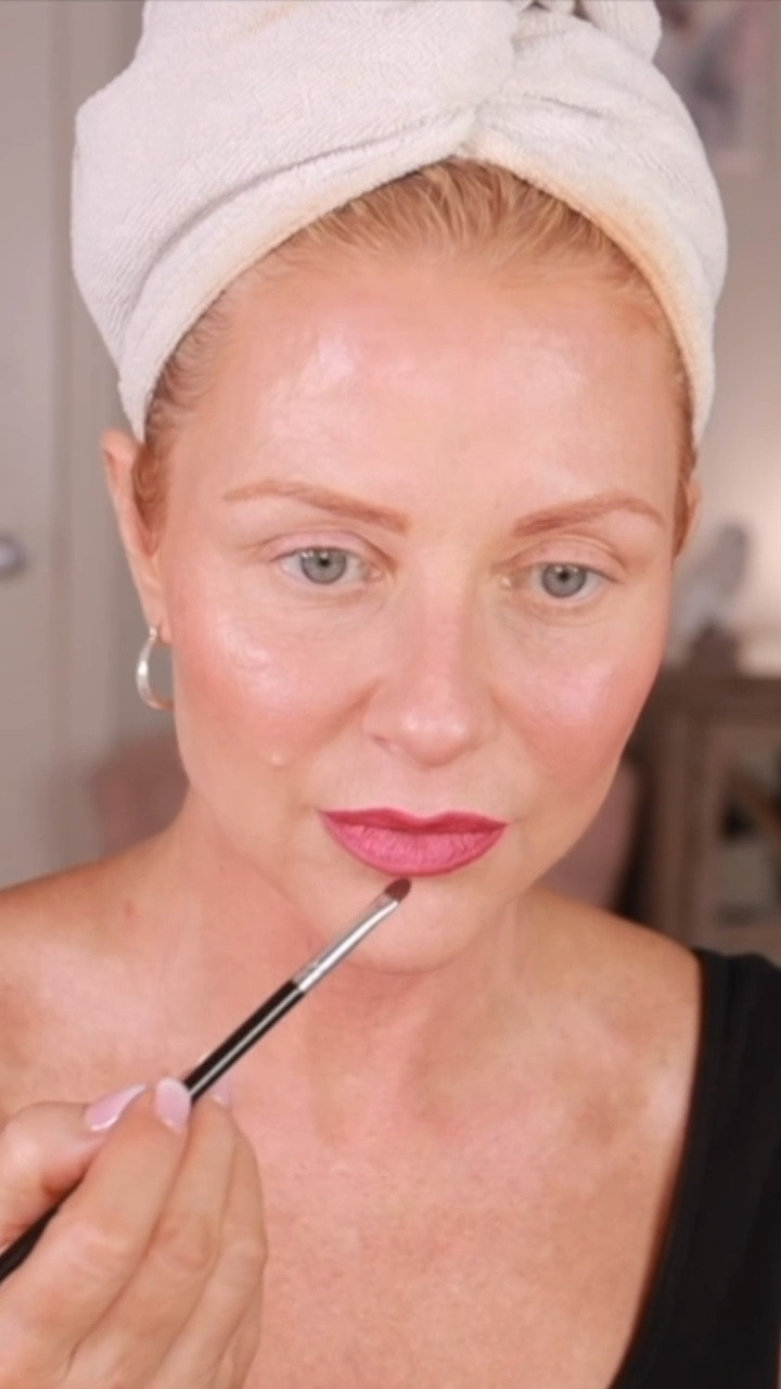 Getting ready for Blues Fest! 🎶 I’m going for a long-wear makeup look to last through the hot summer night. The Thrive Causemetics EmpowerMatte Lip Crayon stayed all night without drying my lips! 🤗 Thank you, Thrive Causemetics, for this generous gift. Lip swatch video coming soon!  

I should mention I only needed to touch up the centre of my lips and it lasted through the night. 🤗

Oh, I said “Deep Berry” but the name is “Rosa”. 🤦‍♀️ Sorry for the confusion. 

@thrivecausemetics #Over50 #over50beauty 

#LTKOver40 #LTKVideo #LTKBeauty