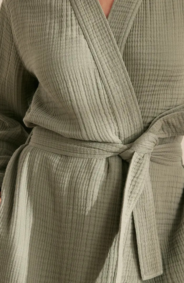 Dream Rib Organic Cotton Robe | Nordstrom