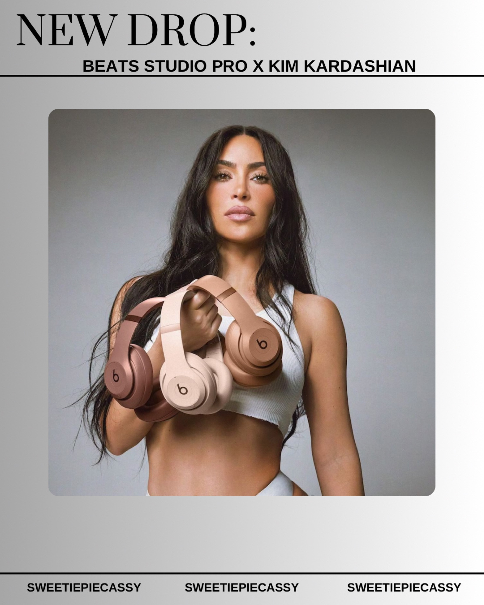 Beats x Kim Kardashian: New Beats Studio Headphones ☁️ 

Just dropped… the new Beats c Kim K Studio headphones, in my favourite colours! As someone who owns these in a different colour, I can personally tell you they’re 100% worth it… especially in these colours! I’d get them quick before they sell out, and there’s a few other colours too!💫

#LTKtravel #LTKgiftguide #LTKbeauty