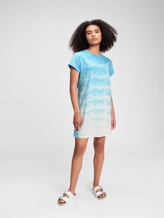 Teen 100% Organic Cotton Oversized T-Shirt Dress | Gap (US)