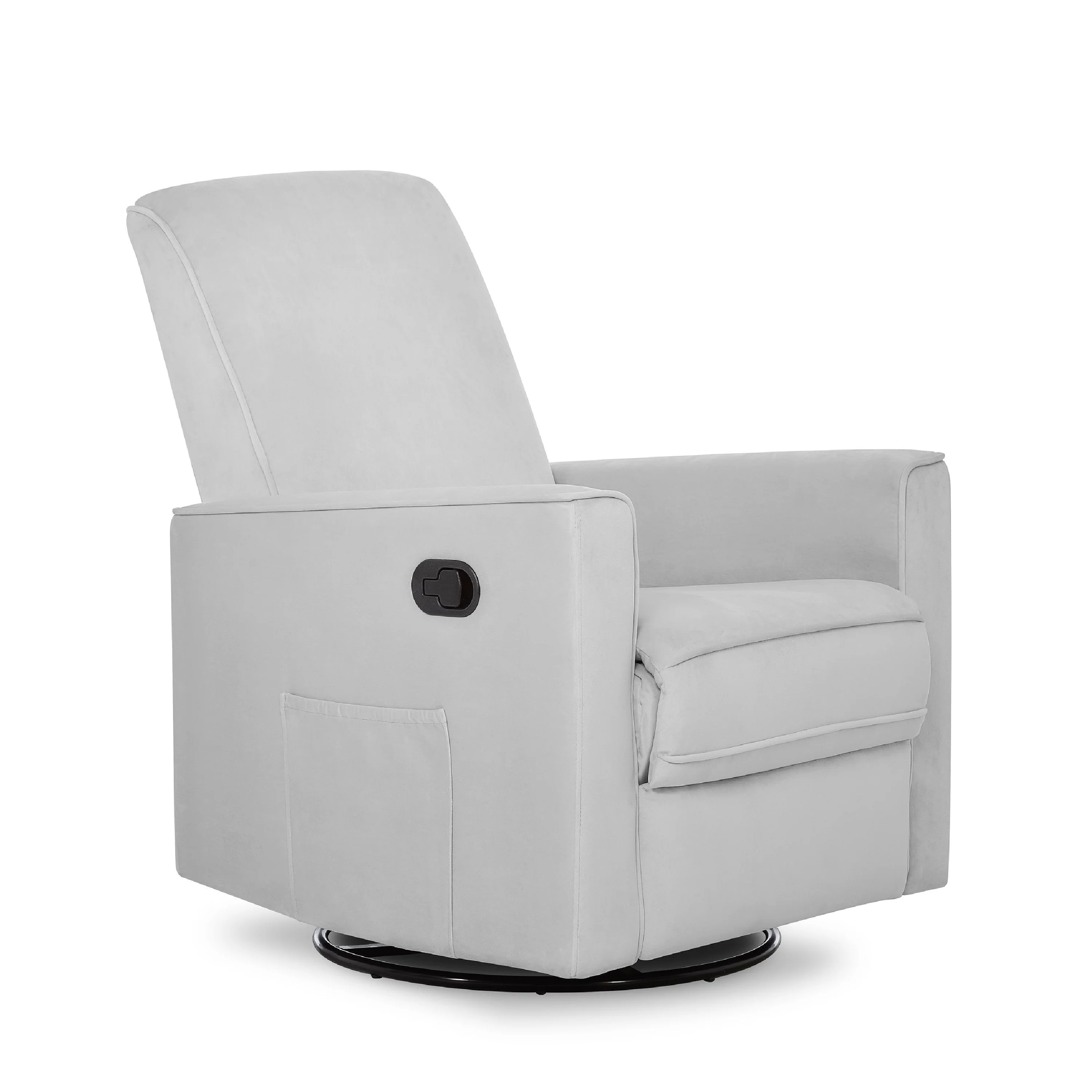 evolur Raleigh Glider Rocking Chair, Gray | Walmart (US)