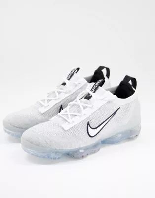 Nike Air Vapormax 2021 flyknit sneakers in white | ASOS (Global)