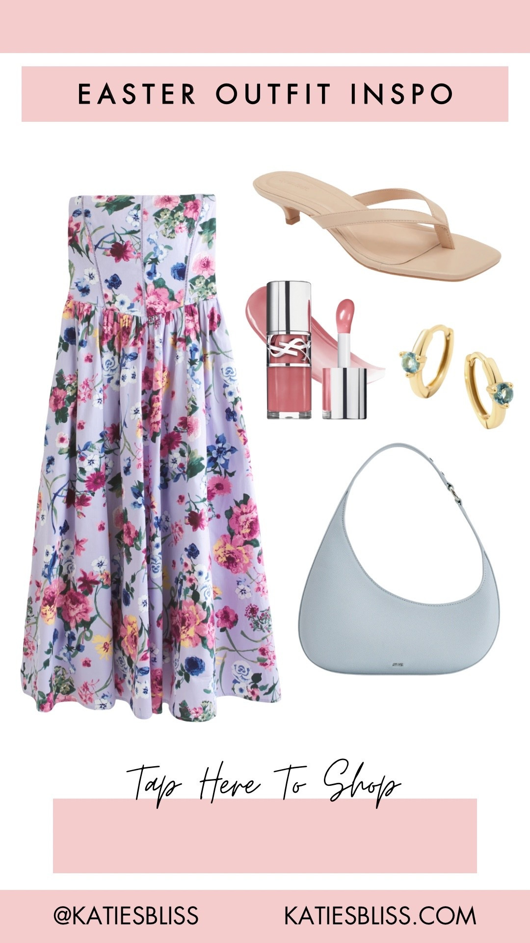 Easter outfit inspo 💖

Spring. Easter. Floral. Dress. Abercrombie. Heeled sandals. Blue handbag. Pastel  



#LTKSeasonal