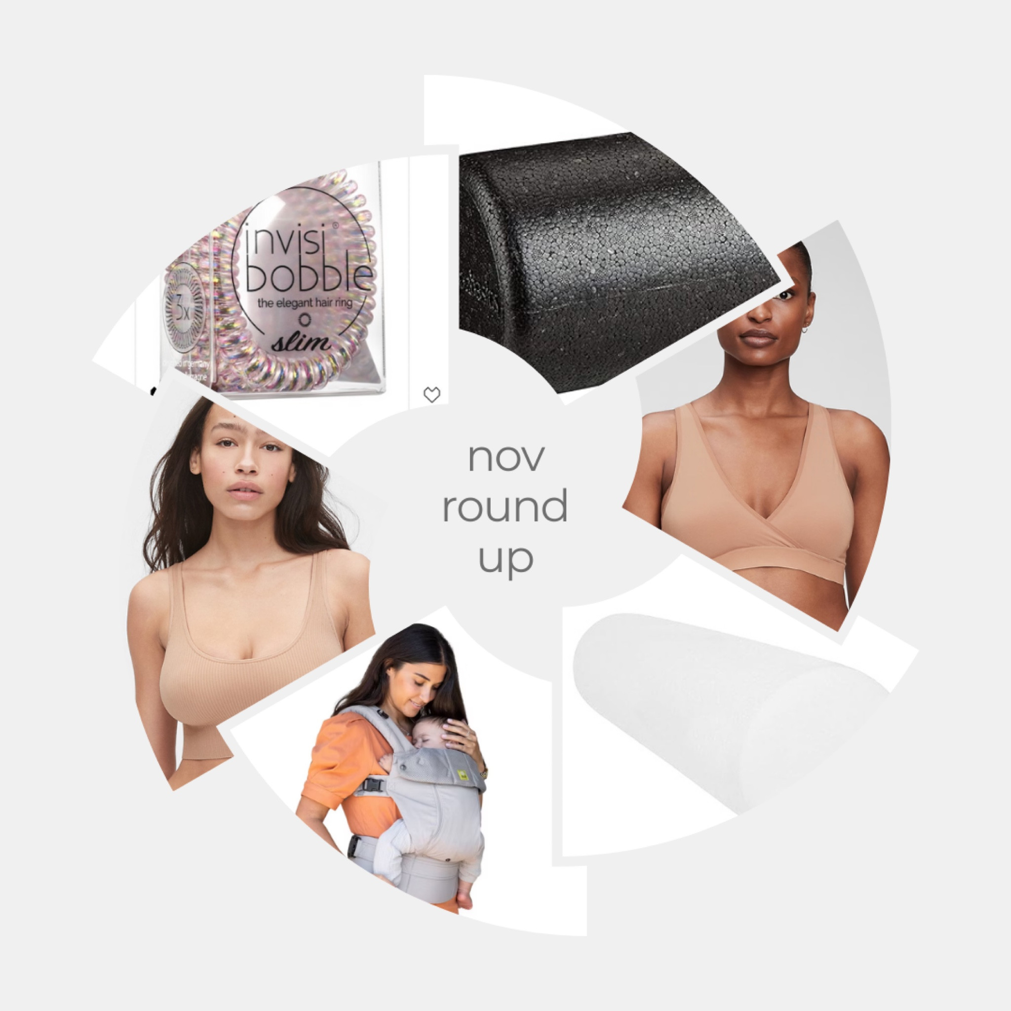 Nov faves: foam rollers, nursing bralettes, spiral hair ties, baby carriers

#LTKBump #LTKActive #LTKBaby