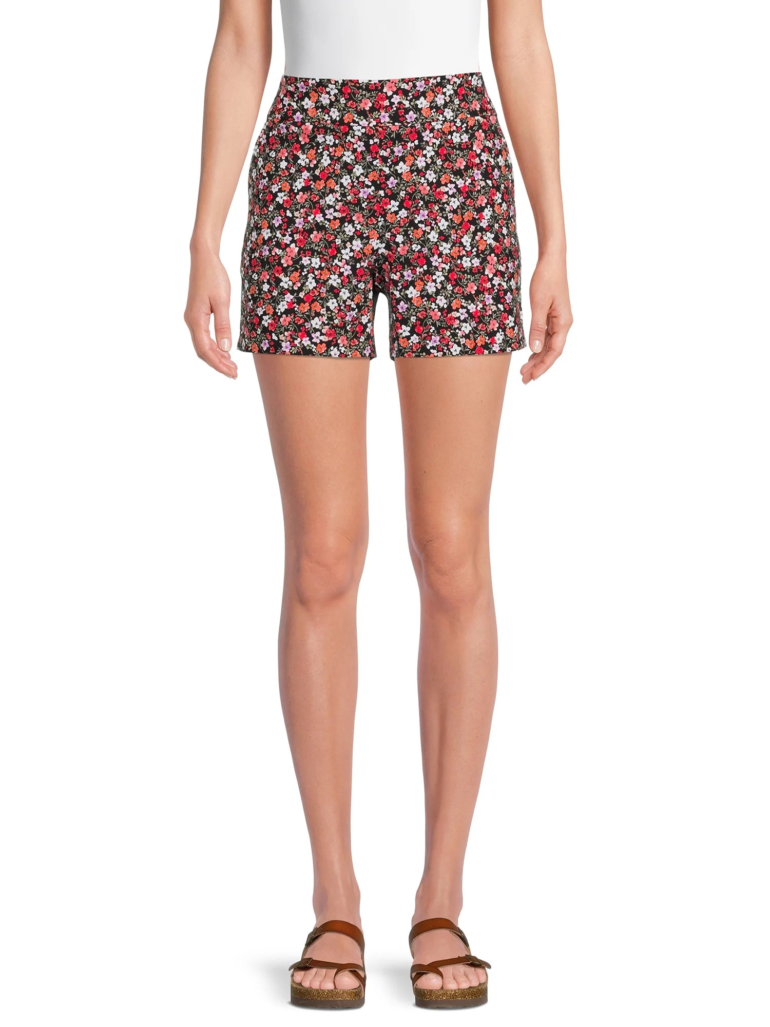 Time and Tru Women's Pull On Millennium Shorts | Walmart (US)