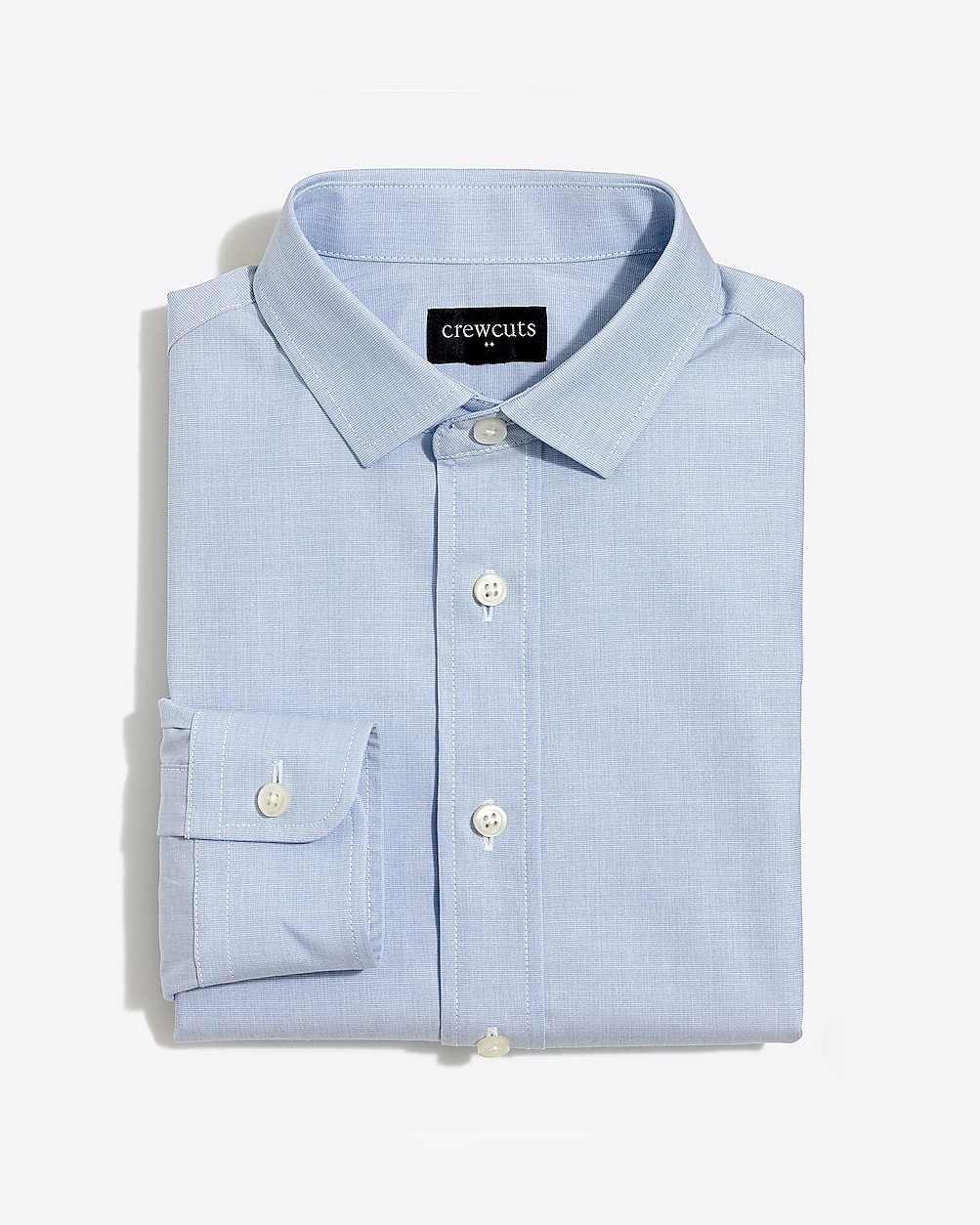 Boys' long-sleeve flex Thompson shirt in end-on-end | J.Crew Factory