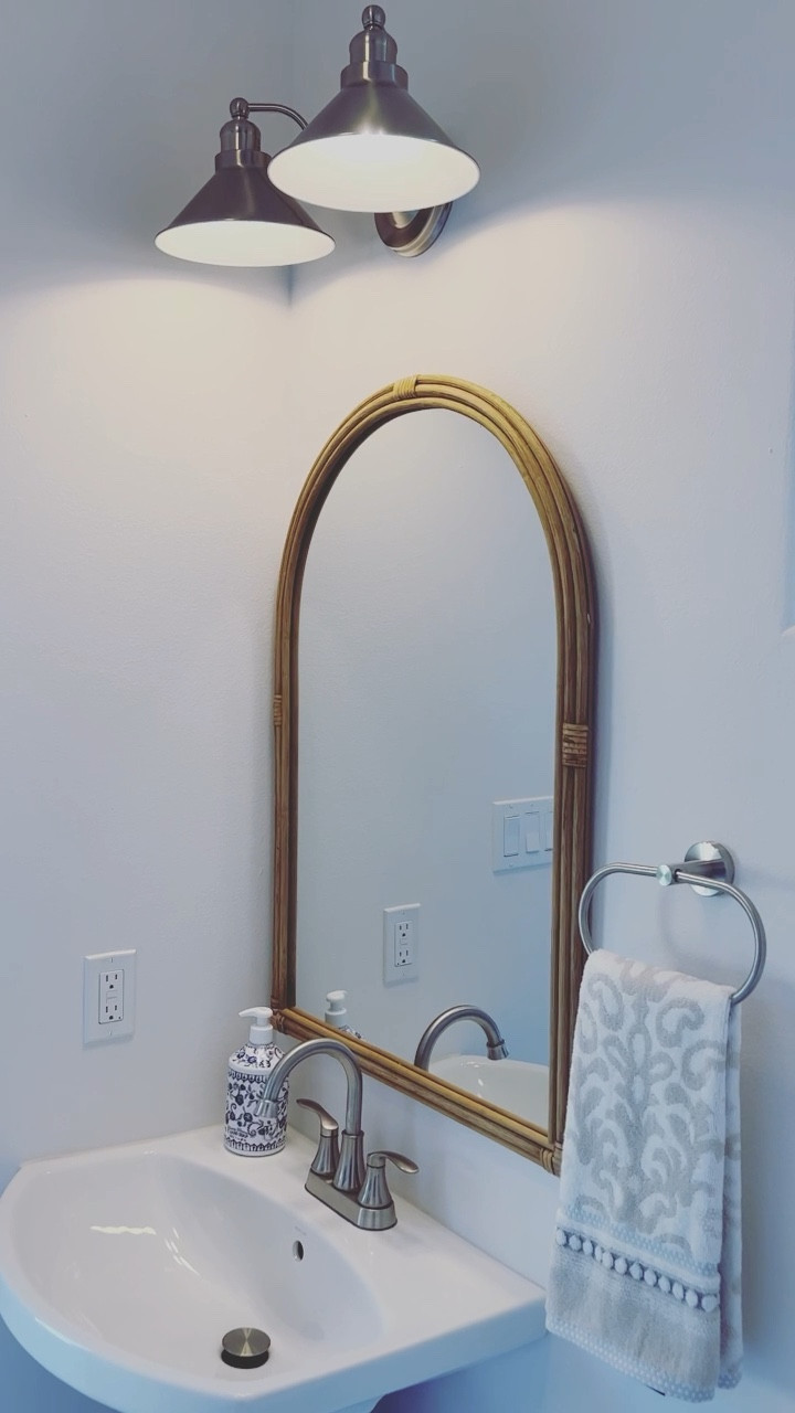 Pool Bathroom accessories 
Decor
Pool house
Full bath
Amazon finds
Brushed nickel sink faucet
Hand towel holder
Arched mirror
Target finds 
Threshold studio McGee 
Natural 
Bathroom light fixture
Outdoor bathroom
Patio
French coastal
Style
#LTKFind #LTKunder50

#LTKhome