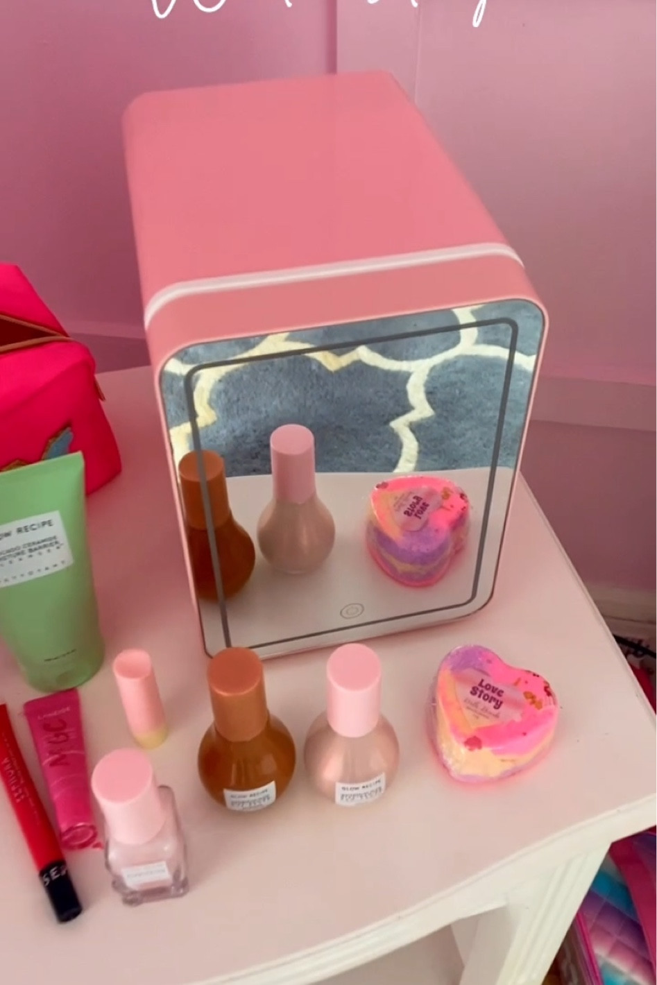 As part of my daughter’s beauty birthday gift, I got her a little beauty fridge. She loves it. Keeps are eye mask and little products in there. Great gift for girls.  

#LTKBeauty #LTKKids #LTKFamily