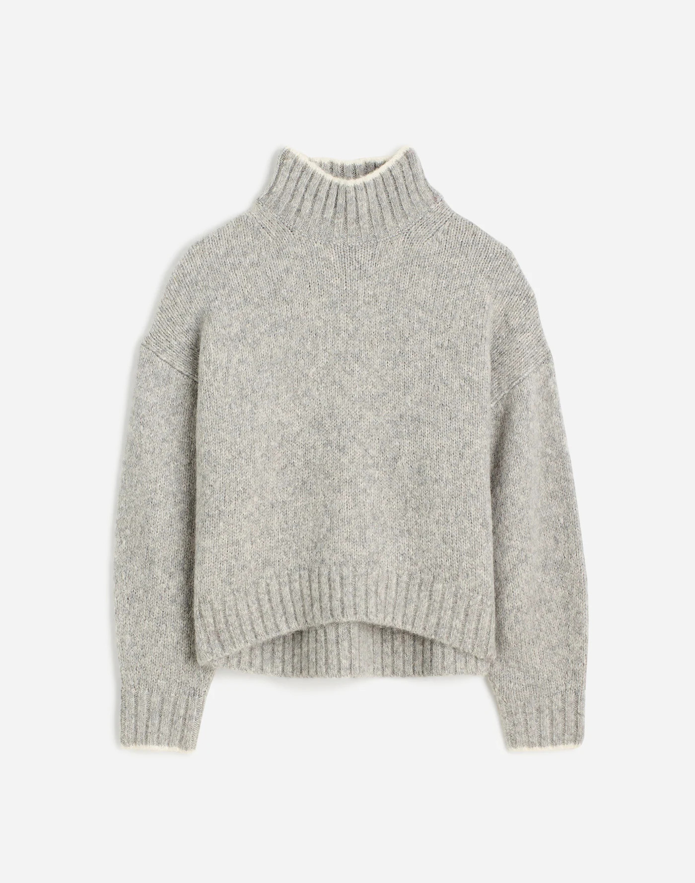 Chunky-Knit Alpaca-Blend Turtleneck | Madewell | Madewell