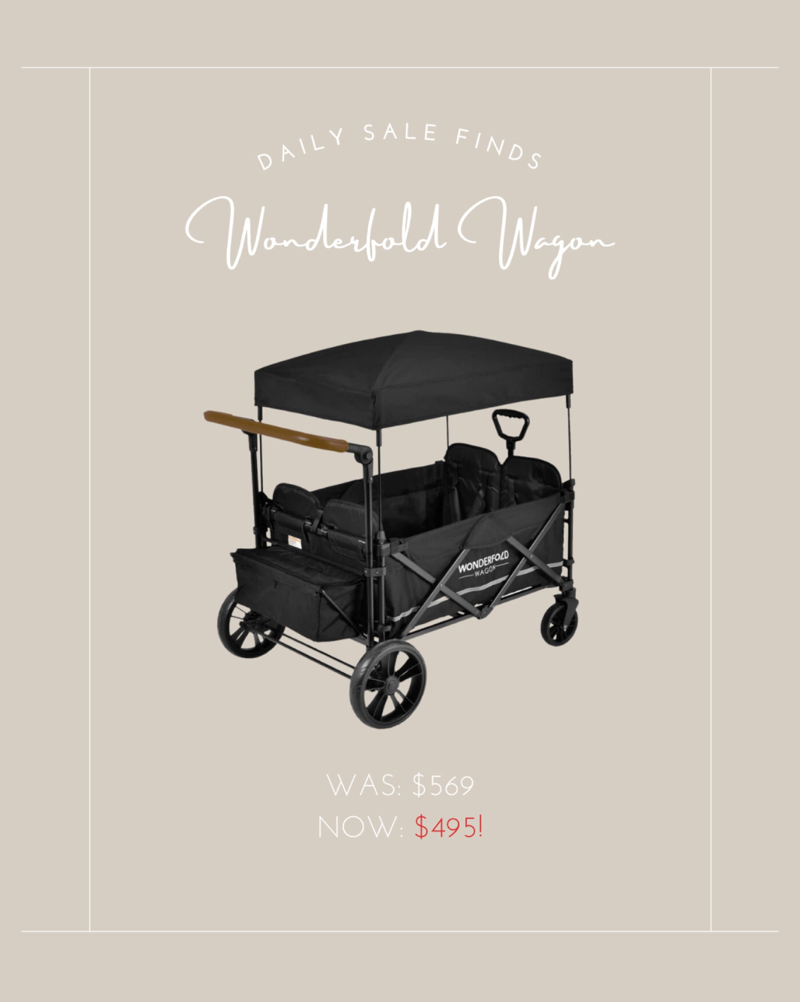 Wonderfold wagon stroller on sale at Nordstrom rack! Summer must haves for kids. Beach vacation wagon. 

#LTKtravel #LTKkids #LTKSeasonal