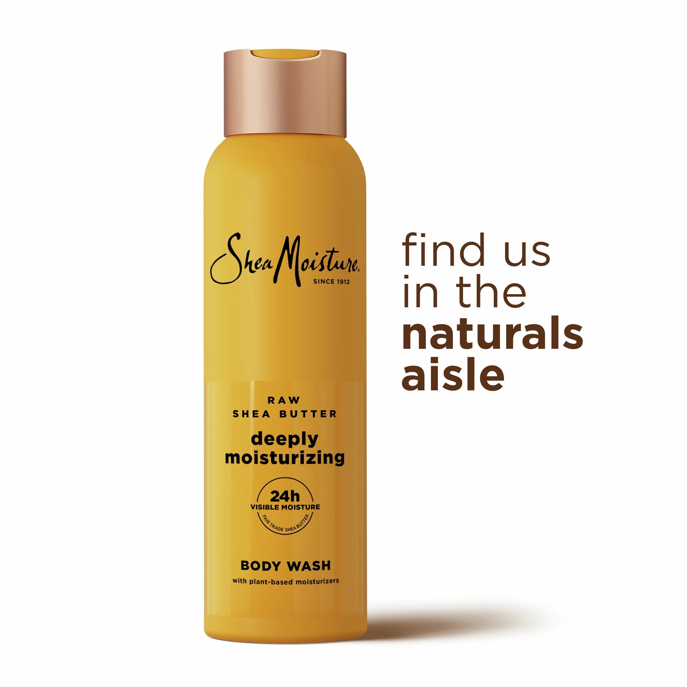 SheaMoisture Moisturizing Body Wash for Women Raw Shea Butter for Dry Skin, 18 oz | Walmart (US)