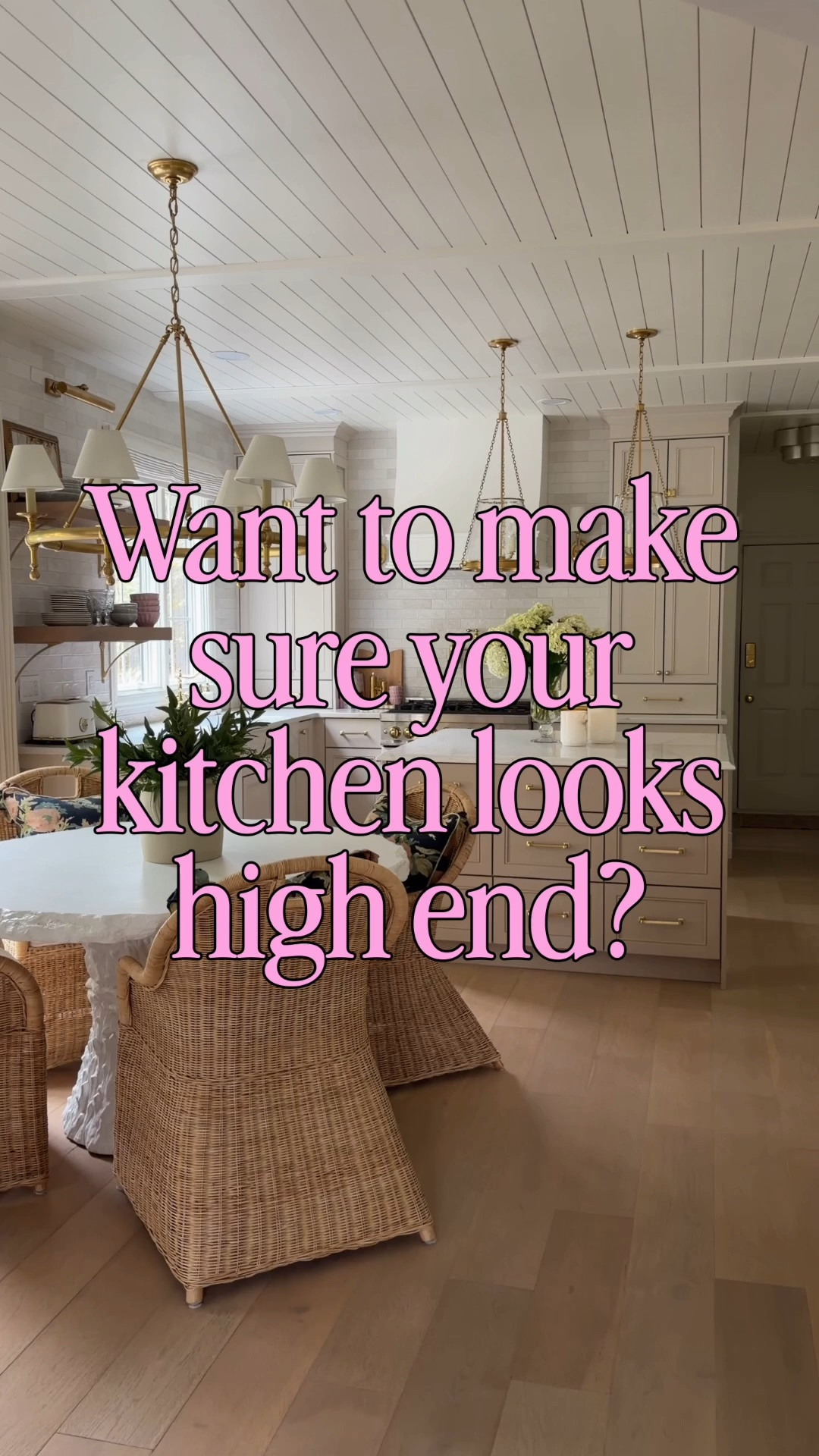 An easy and inexpensive way to elevate your kitchen—take the tile all the way to the ceiling! I love the tile I used here and it’s under $9 a square foot! I have it in the color white.

#LTKHome #LTKSaleAlert #LTKSeasonal