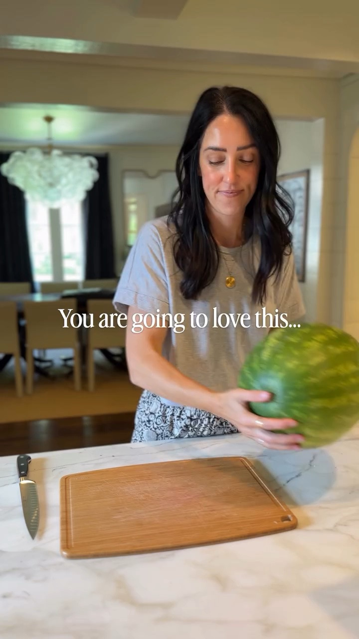 Amazon must have — my favorite watermelon gadget!

This simple kitchen tool makes cutting up a watermelon a breeze! I use it all summer long. It’s a game changer! 

 #watermelonhack #kitchengadget #summermusthave