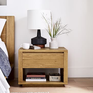 Tahoe Nightstand - Natural Oak | West Elm (US)
