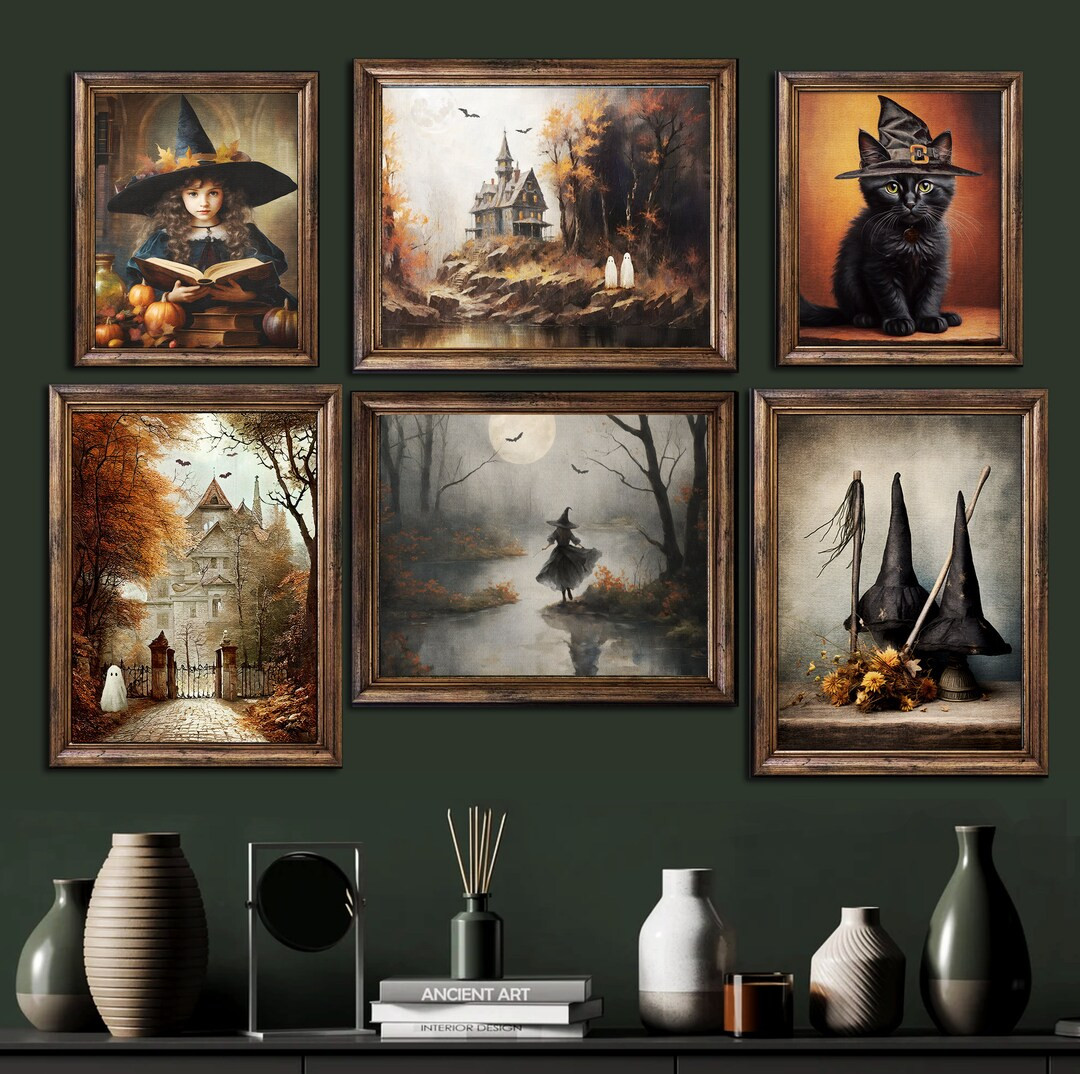 WITCH, Please-mailed Prints, Halloween, Witchcraft, Vintage, Spooky, Gifts for Her, Gothic, Victo... | Etsy (US)