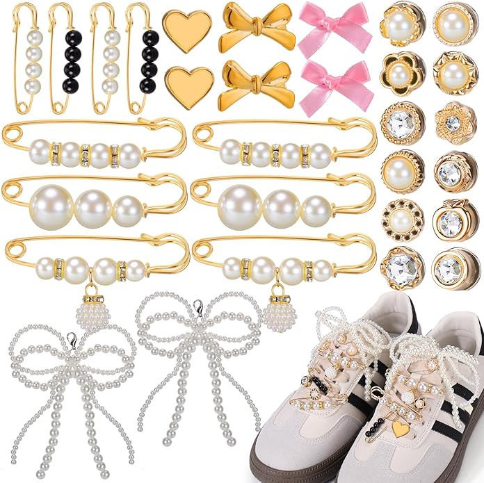 BABORUI Shoe Charms for Sneakers, Charms for Shoe Shoelace Junk Socks, DIY Shoe Lace Charms for W... | Amazon (US)