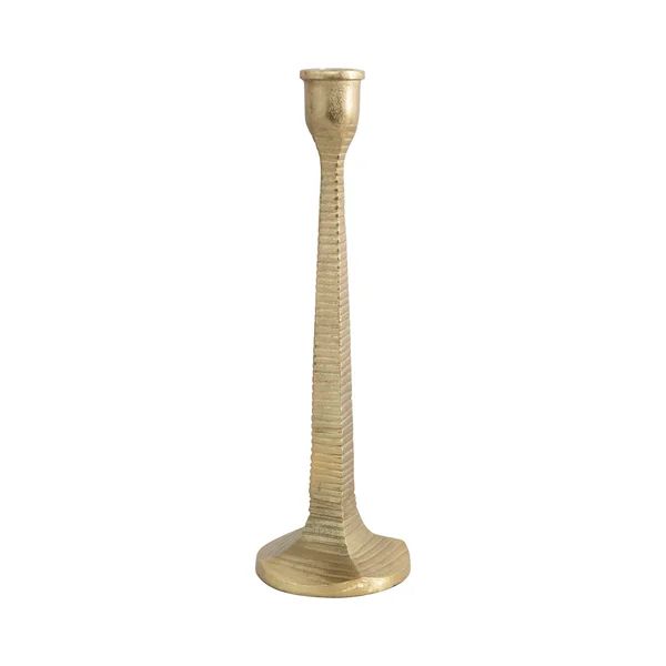 14" Aluminum Tabletop Candlestick | Wayfair North America