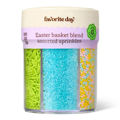 Spring Easter Basket Blend Decorative Sprinkles - 7.06oz - Favorite Day™ | Target