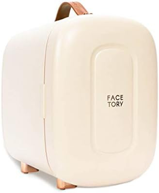FaceTory Vanilla Skincare Fridge- Ice Cream Series- 5 Liters with LED Light, Temperature Display, Si | Amazon (US)