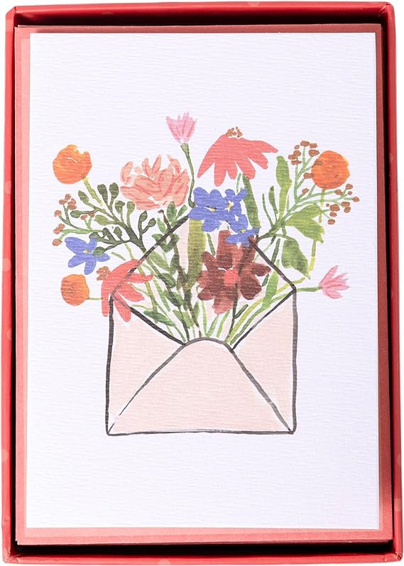 Graphique Flower Envelope Cards | Pack of 16 Cards with Envelopes | Blank Inside | All Occasion G... | Amazon (US)