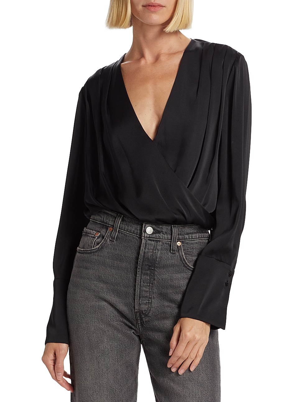 Date Surplice Blouse | Saks Fifth Avenue