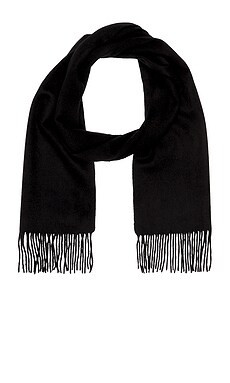 Beams Plus Cashmere Scarf Solid in Black from Revolve.com | Revolve Clothing (Global)