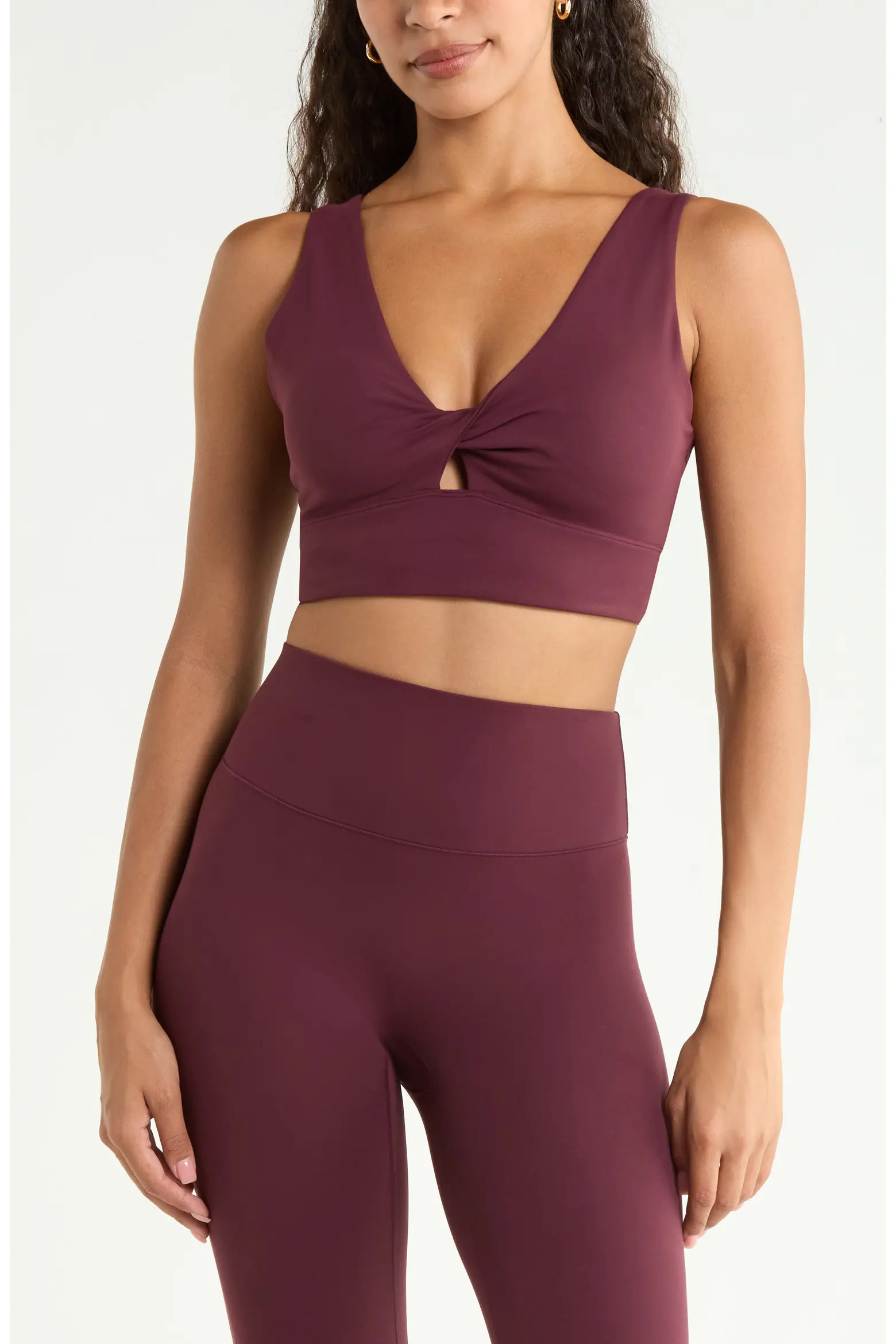 Zella Zen Twist Sports Bra (Women) | Nordstrom | Nordstrom