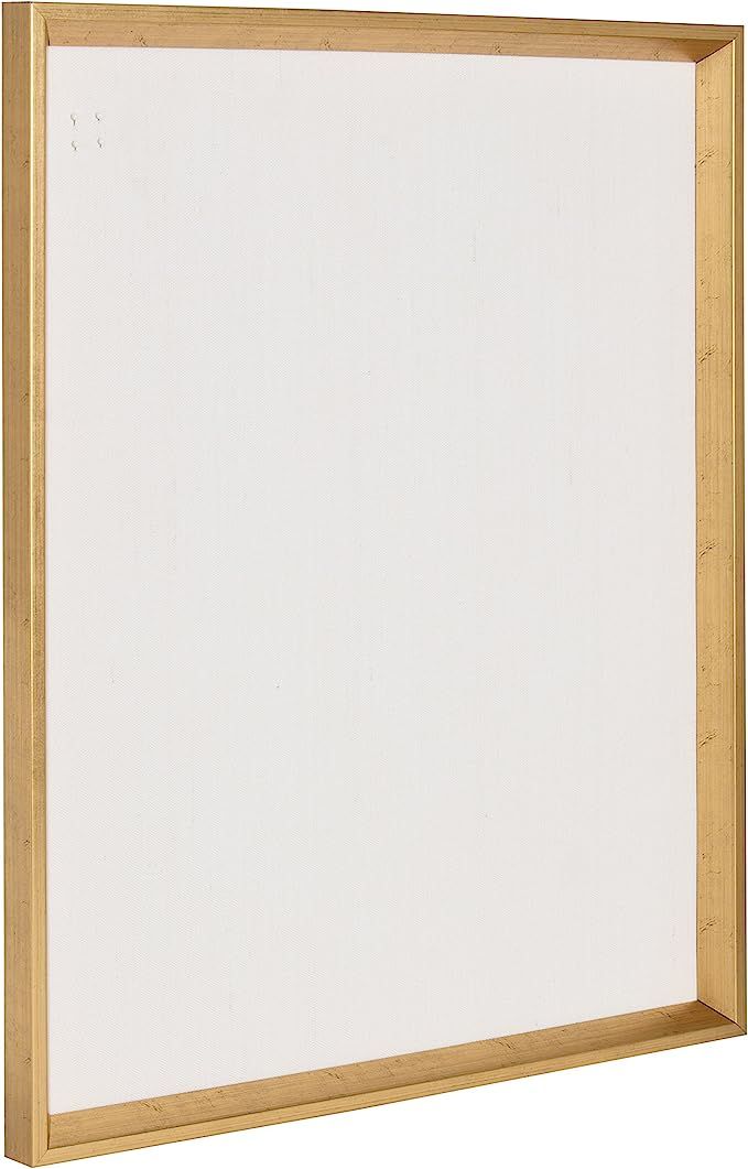 Kate and Laurel Calder Framed Linen Fabric Pin Board, 21.5x27.5, Gold | Amazon (US)