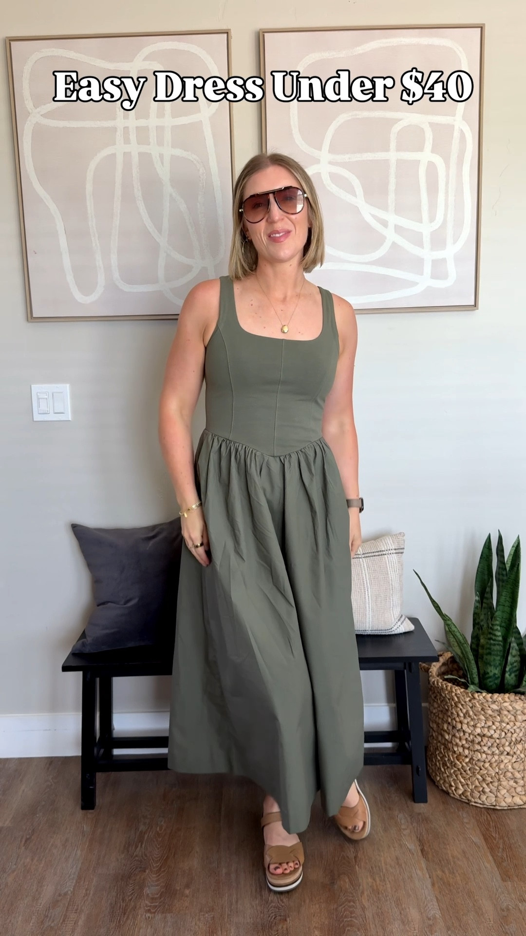 Easy wearable dress (not see through) and under $40 right now!!!

#LTKMothersDay #LTKdayinmylife #LTKmomlife