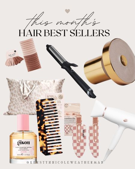 My favorite hair essentials! 

Silk pillow case - good for the hair and skin! Less wrinkles & less damage and friction on the hair!

Faveee blow dryer and curling irons!

Shower head filter is game changing for my color treated clients 

Comb to comb out those curlssss 

Fav hair ties that don’t break the hair off!🧡

Follow my shop @kerstynweatherman on the @shop.LTK app to shop this post and get my exclusive app-only content!

#liketkit #LTKstyletip #LTKbeauty #LTKU
@shop.ltk
https://liketk.it/4EziR

#LTKfindsunder100 #LTKbeauty #LTKstyletip