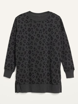 Oversized Vintage Tunic Sweatshirt for Women | Old Navy (US)